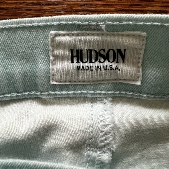 HUDSON Nico Midrise Super Skinny Floral Ombré Jeans Feminine Coquette Stretch 28 - Picture 7 of 11